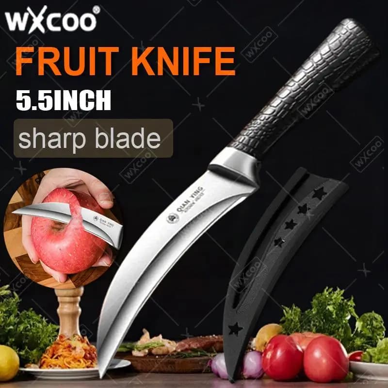 WXCOO Coltelli professionali multiuso Coltello per disossare il pesce in acciaio inossidabile con manico antiscivolo per coltello da cucina domestico