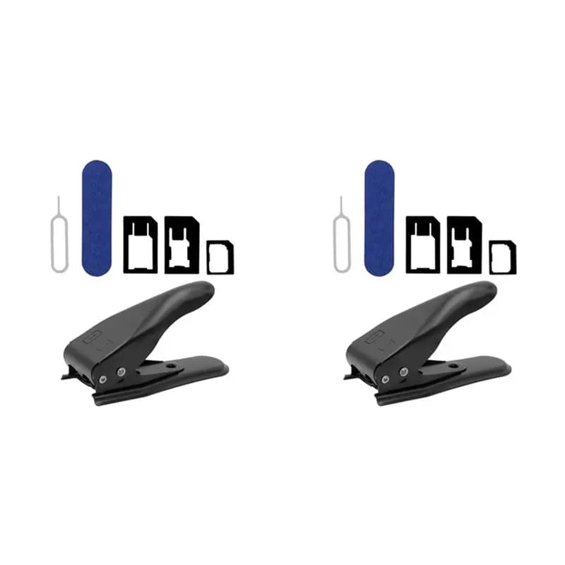 Taglierina per schede SIM per cellulare a doppio uso ABKU-2X, compatibile con accessori Android Smart