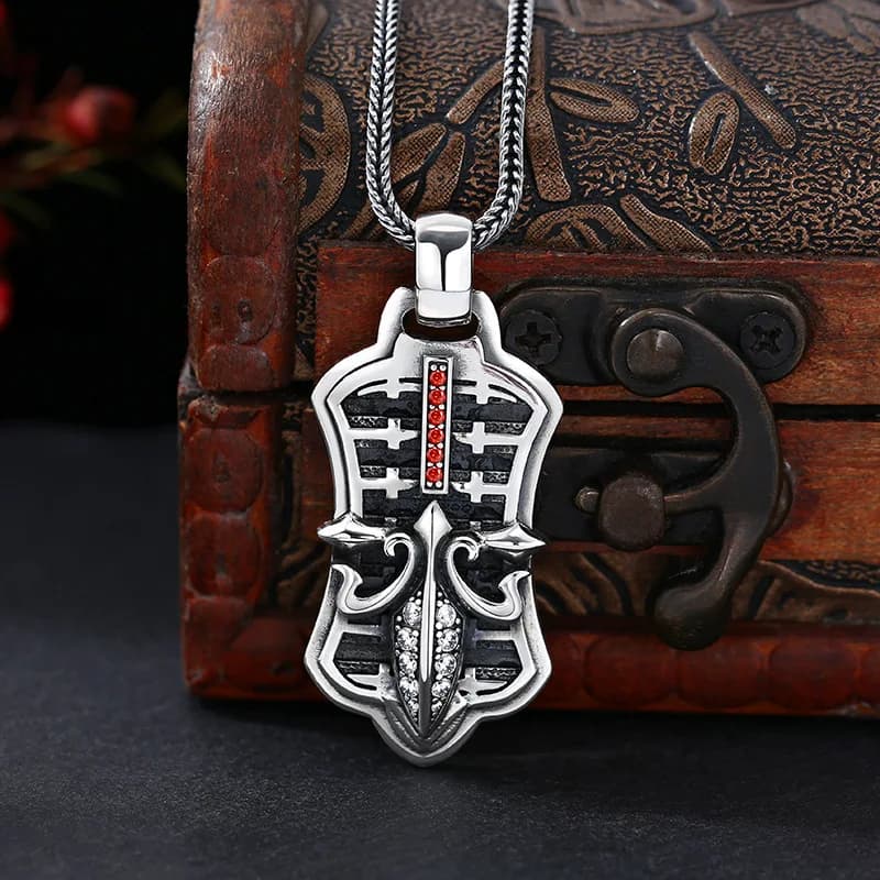 Wholesale 925 sterling silver pendant, boat anchor pendant, necklace pendant, men's Thai silver vintage antique antique jewelry