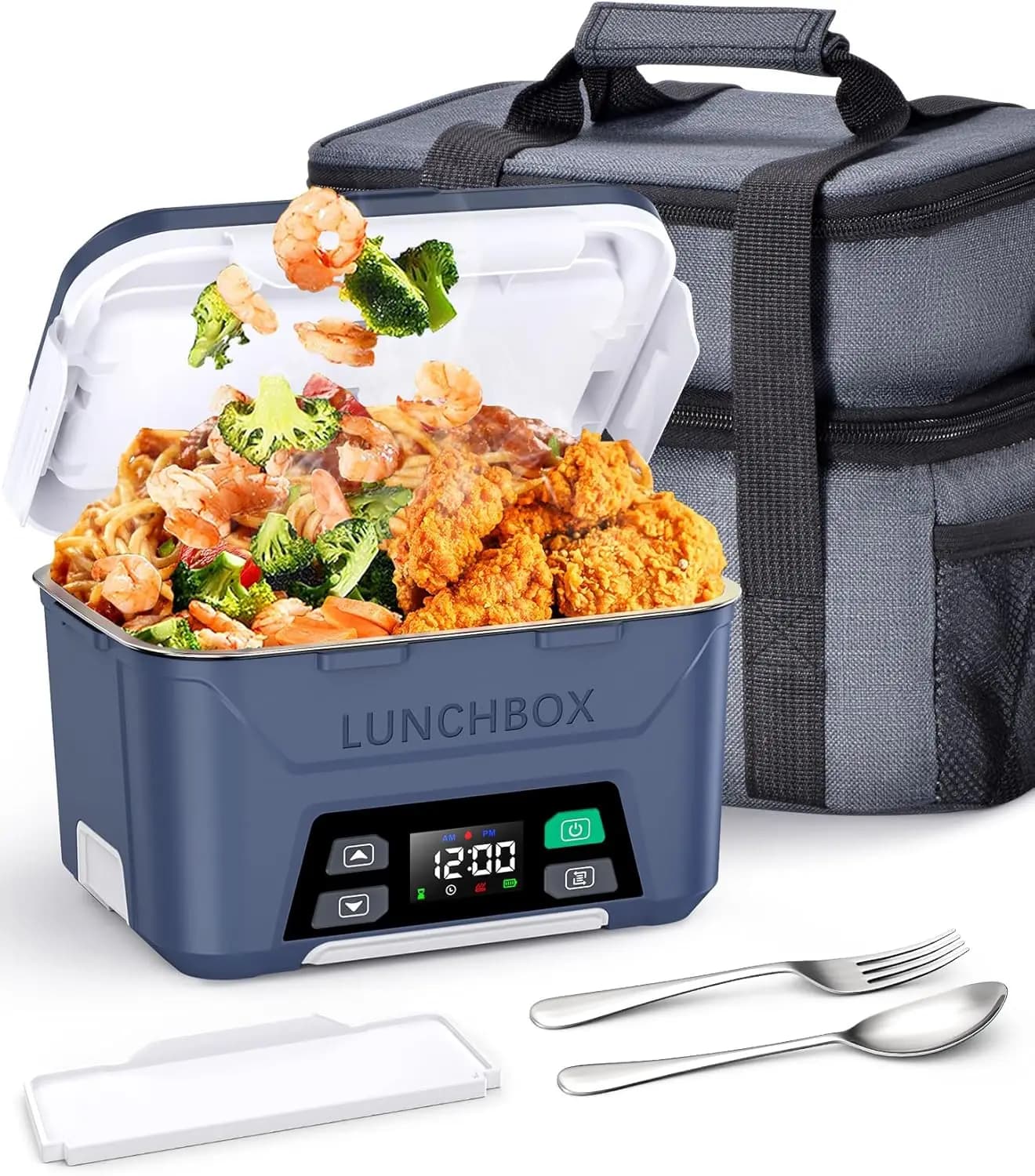 Scaldavivande Elettrico Portatile da 1,3L con Timer Intelligente, Contenitore Termico per Adulti