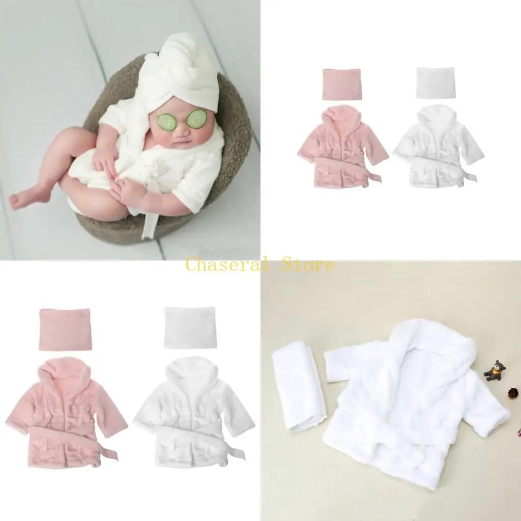 E7CE Newborn hoods, bath towels, unit, hot photo dresses for newborns