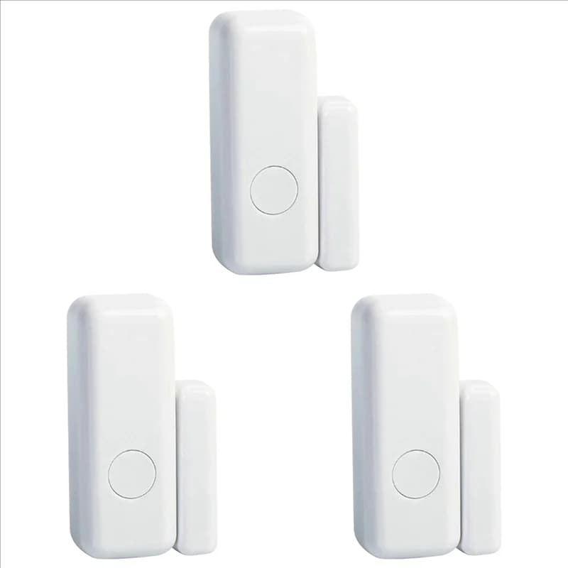 A37T-3X Sensore intelligente per porte e finestre, sensore per porte e finestre, rilevatore di allarme per porte e finestre da 433 Mhz, per casa e hotel