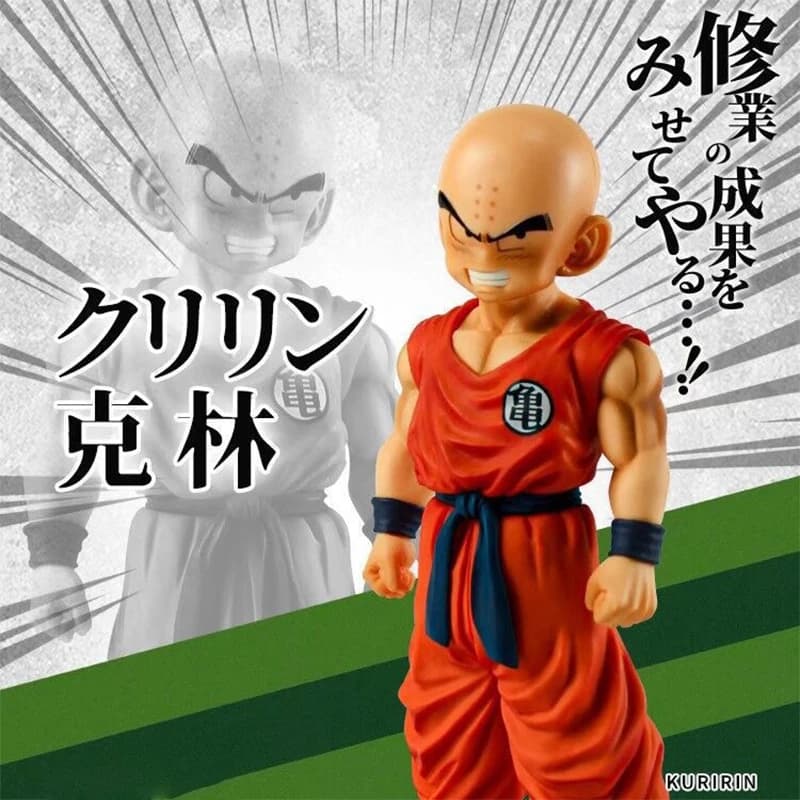16 cm Dragon Ball Z Anime Figure Super Krillin Action PVC Figure Modello Decorazione desktop Collezione Giocattoli per regali per bambini
