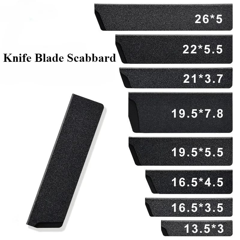 Coltello da chef giapponese Gyuto Santoku Petty Nakiri Kiritsuke Lama protettiva Fodero in legno Coltelli da cucina Guaina Saya Guard