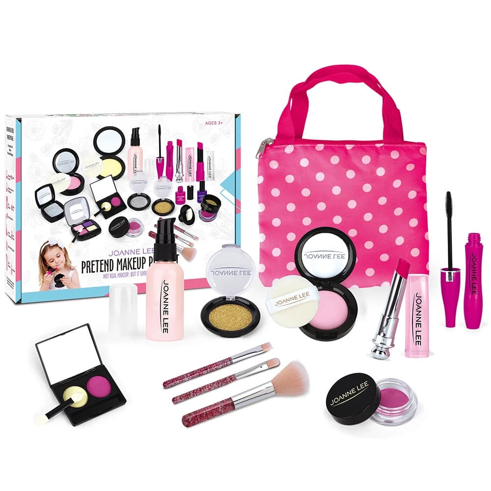 Trucco giocattolo simulazione cosmetici ragazza finta gioca rosa trucco Set principessa bellezza interesse giocattolo rossetto ombretto