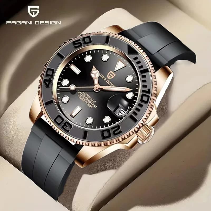 PAGANI DESIGN V3 40MM Orologio da polso meccanico da uomo Orologio automatico di lusso con zaffiro Orologi impermeabili in acciaio inossidabile da uomo