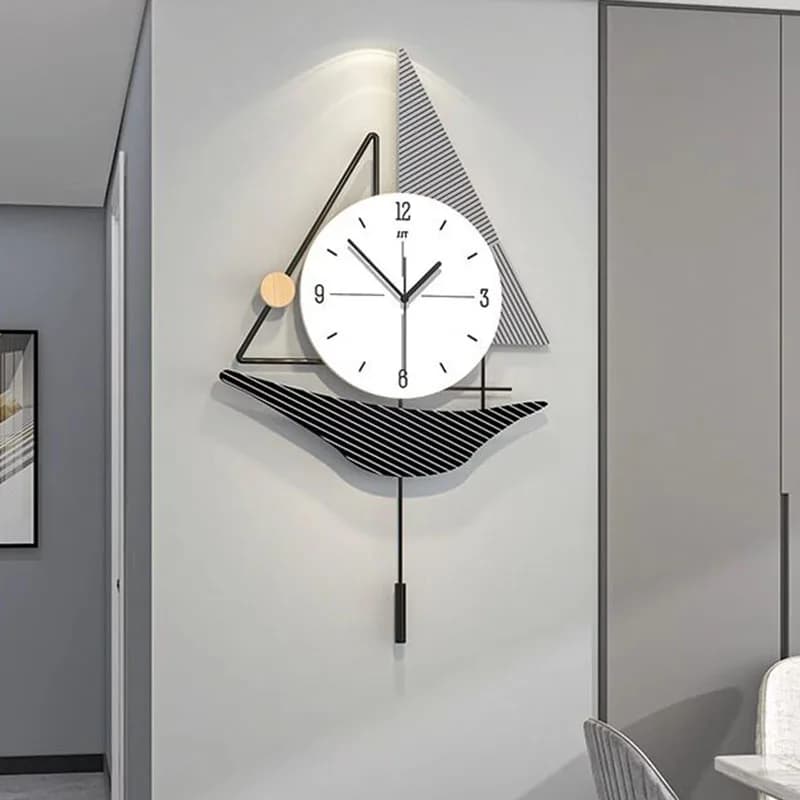Nordic Creative Wall Clocks Interior Modern Aesthetic Silent Wall Watch Living Room Fashion Orologio Da Parete Home Decoration