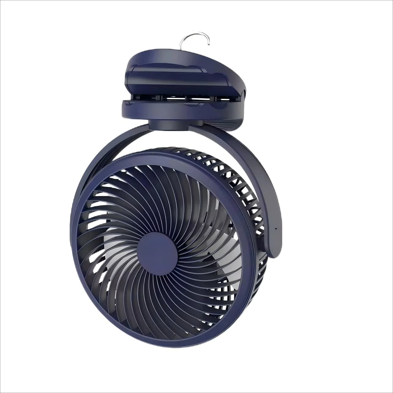 OPOLAR Mini dispositivo di raffreddamento dell'aria ricaricabile senza fili da 8 pollici con ventola a soffitto temporizzata per passeggino, tenda da campeggio all'aperto, casa