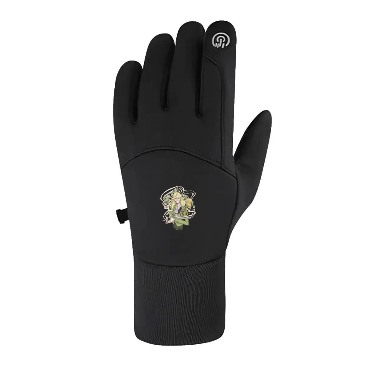 Green Figure Sparks Adventure Guanti da ciclismo autunno inverno Escursionismo all'aperto Sci Equitazione Guanti da moto