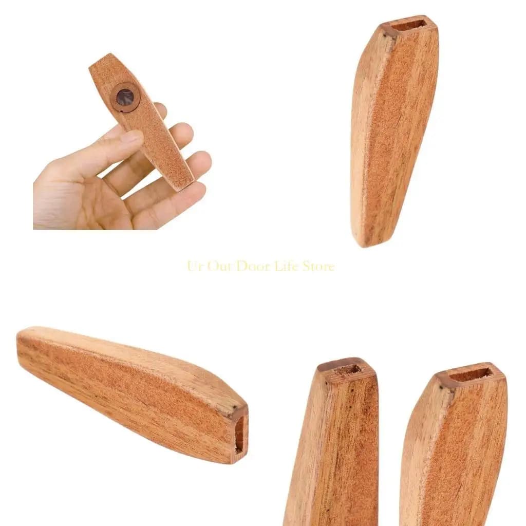 77uf mini kazoo in legno con film kazoo chitar ukulele accompagnamento orff strumenti flauto armonicas per amanti della musica