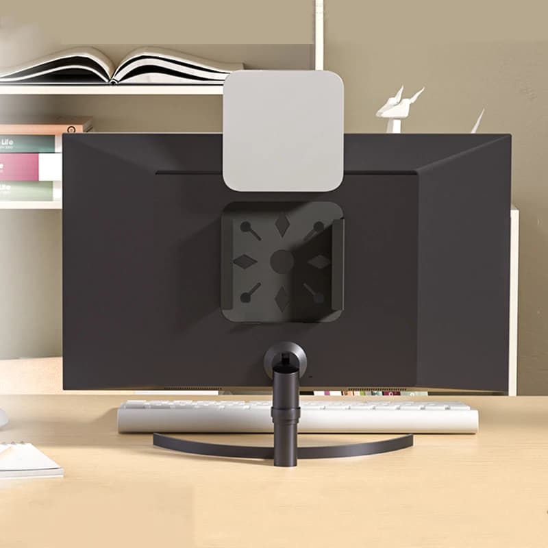Staffa display per Mac mini M2 Pro 2024 Supporto sotto il supporto da tavolo per staffa di collegamento VESA per supporto a parete M2 Pro 2010-2023