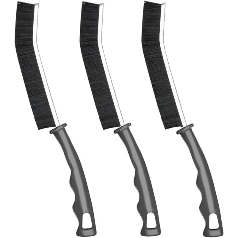 Spazzole per la pulizia delle fughe di piastrelle, resistenti, con setole dure, per angoli difficili, ideali per cucina, bagno, doccia e pavimento, set da 3-6 pezzi.