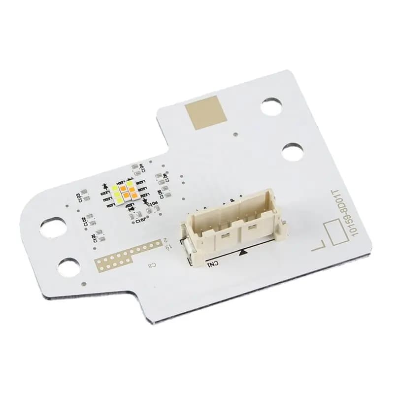 AB16-Car Front Headlight LED Chip DRL Board For Nissan Qashqai J11 2019-2022 Angel Eye Module PCB Board