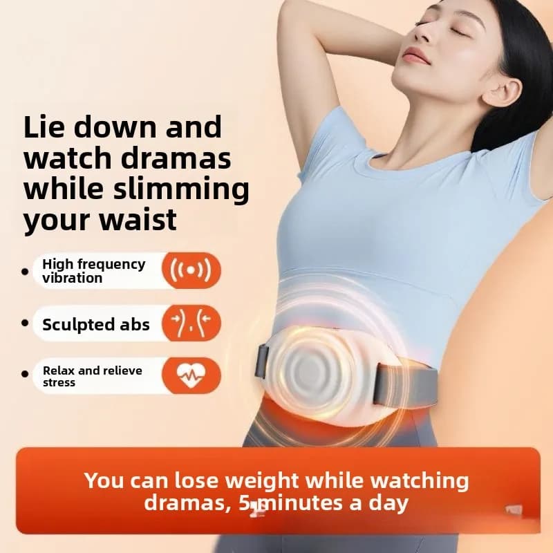 Slimming Machine, Slimming Belly Tool, Massage Belt, Home Weight Loss Device，Vibration Plate，Portable Fitness Equipment，Fitness