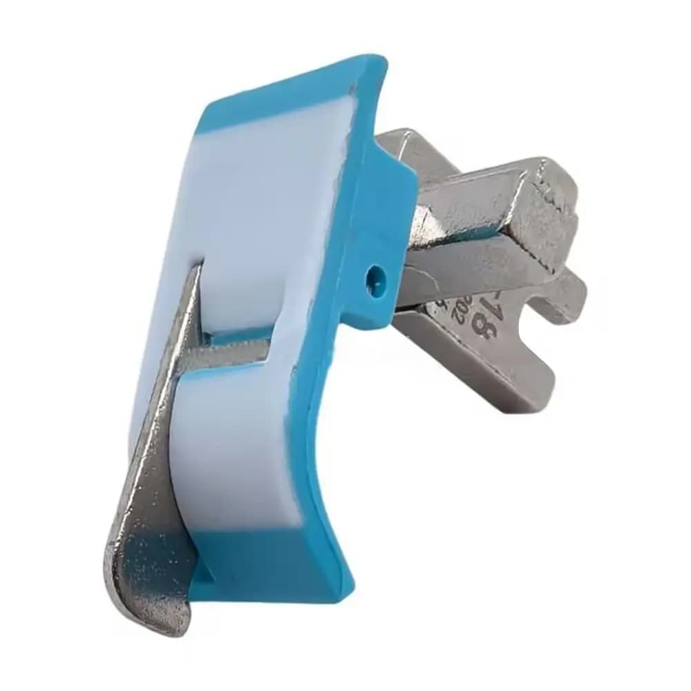 Piedino per Macchina da Cucire Regolabile in Larghezza 0.1-0.8cm KT-18 con Base in Plastica e Guida per Bordi Oxford
