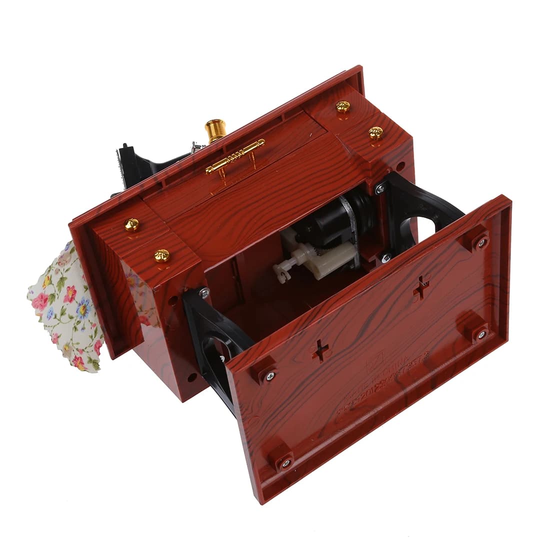 New Arrival Fashion Wind Up Vintage Mini Sewing Machine Style Mechanical Music Box