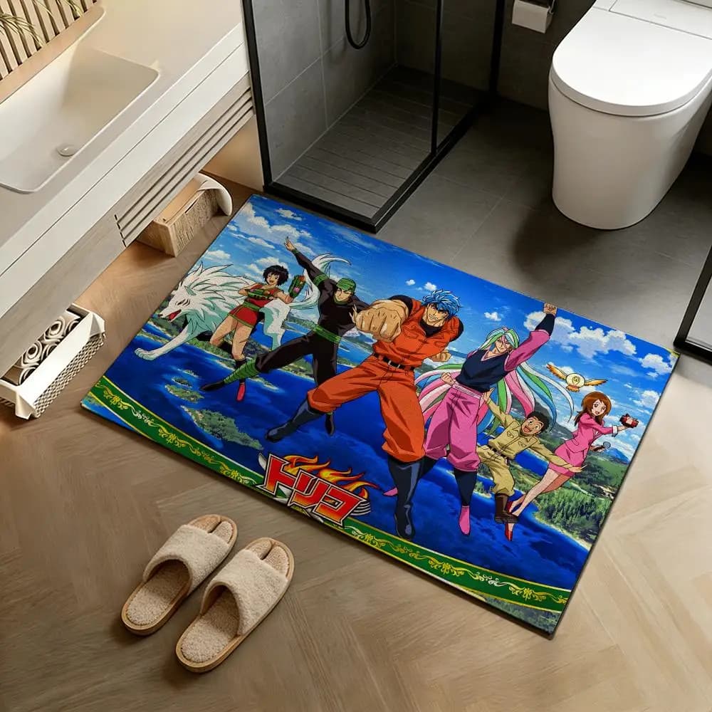 Tappetino da Bagno in Diatomite, Tappetino Assorbente Antiscivolo ad Asciugatura Rapida, Lavabile per Casa T-Toriko