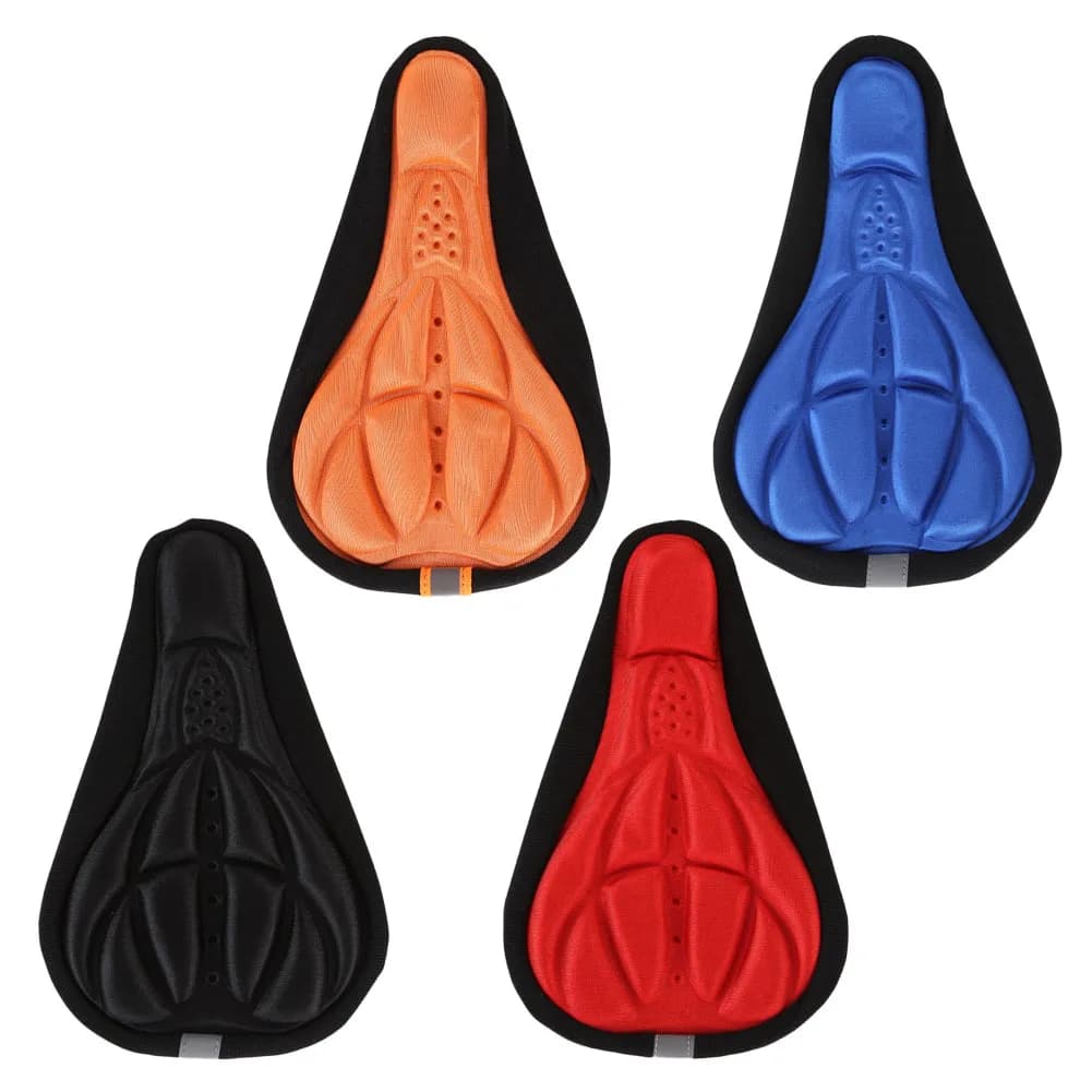 Bike Seat Cushion Bike Seat Cover Breathable Bicycle Saddle Cover Ergonomic Soft Bicycle Seat Cushion for Road & Mountain Bikes