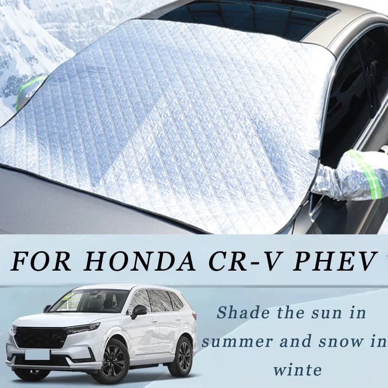 Addensato Auto Ora Parasole Parabrezza Copertura Con 5/9 Magneti Protezione UV Anti Neve Luce Solare Per HONDA CR-V PHEV