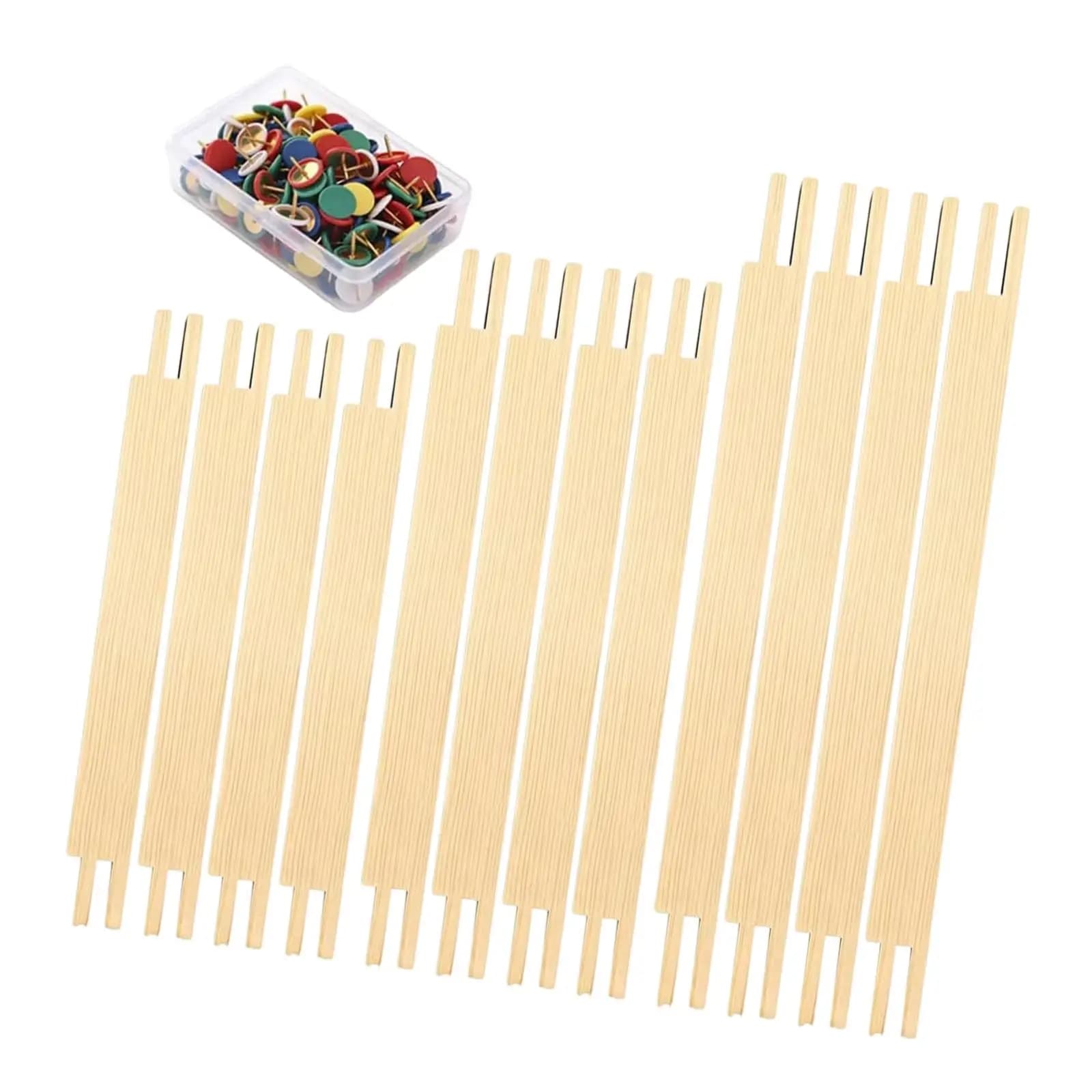 12Pcs Needlepoint Stretcher Bar Gifts Multifunctional Canvas Stretcher Bar
