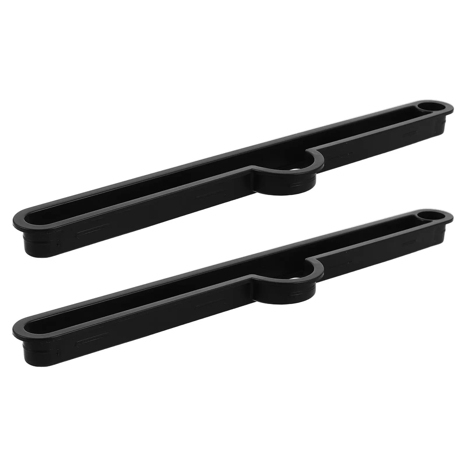 Folding Desk Slot Rail Black Plastic Bracket Portable Table Hardware Lap Tablet Slot Phone Holder Replacement Parts Home Office