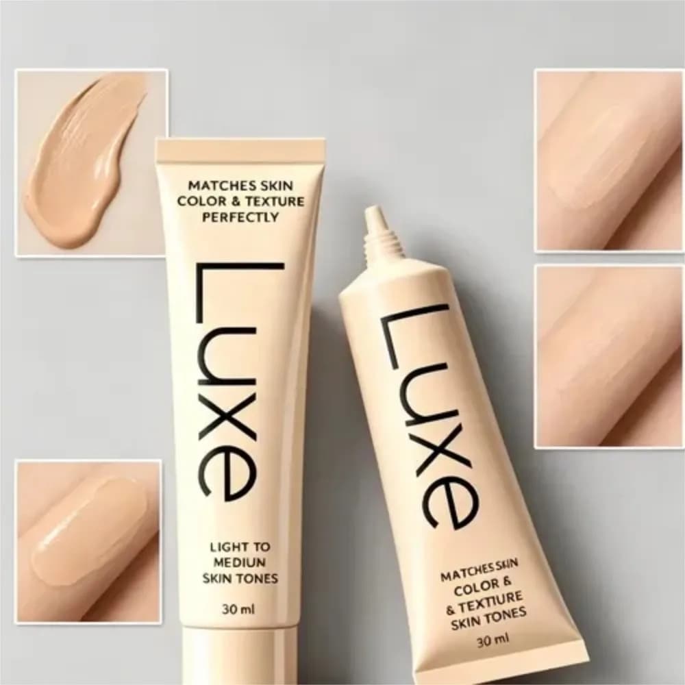Luxe Magic Color Changing Foundation Auto Adapt Skin Tone Lightweight Breathable Matte Finish Oil Control Even Skin Tone