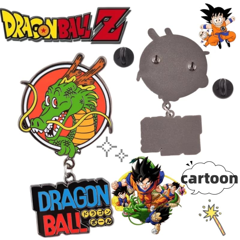 Badge Dragon Ball Pin Goku: Accessorio per Zaino Alla Moda e Personalizzato, Cartone Animato Carino, Nuovo, Creativo, Portatile, di Grande Valore, Idea Regalo