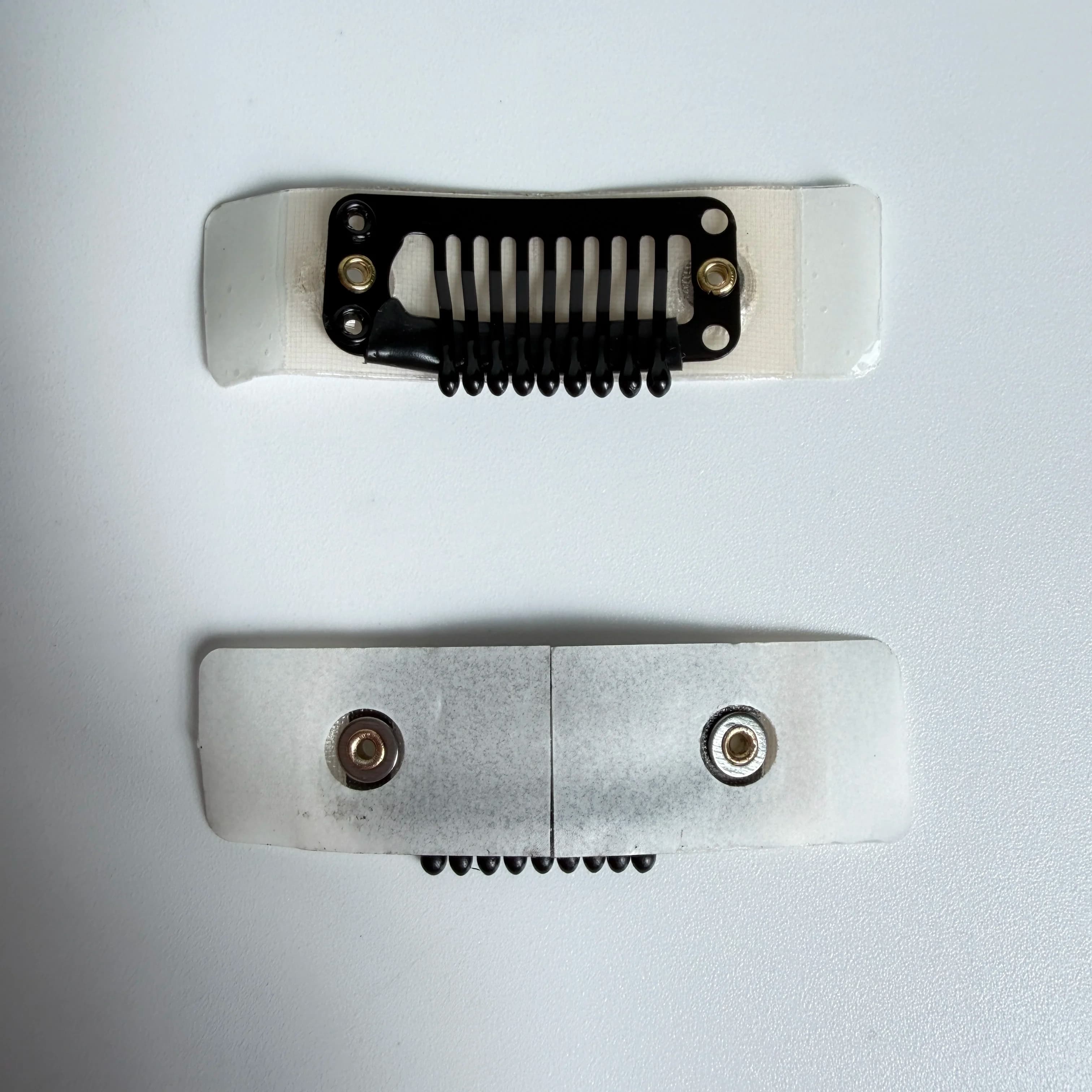 Clip Hair Tapes Adhesive Hair Clips, Double Sided Adhesive Tape for Tape In Hair Extensions, Reusable Hair Fixed Clips for Hair