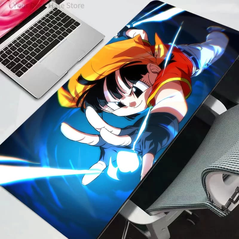 Tappetino per Mouse da Gaming Anime Dragon Ball DBZ, Nuovo Tappetino Grande per Gamer, Mousepad per Tastiera, Grande Tappetino per Scrivania Computer