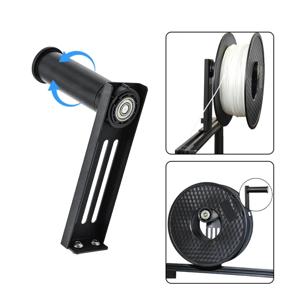 3D PLA 608ZZ Filament Coil Support Swivel Bearing ABS/TPU Filament Support for 3D Printer Accessory Ender-3/ CR-10/K1/K1C