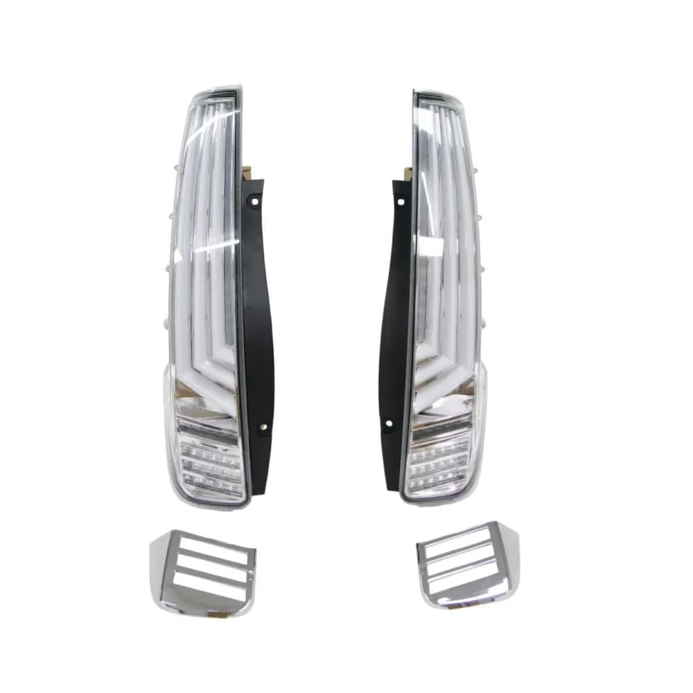 Car Taillights Assembly for Toyota Noah Voxy 80# 2015-2021, Night DRL + Brake Light + Streamer Turn Signals + Reversing Lamp