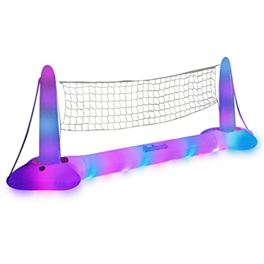 Set da Pallavolo Galleggiante Gigante Illuminato a LED