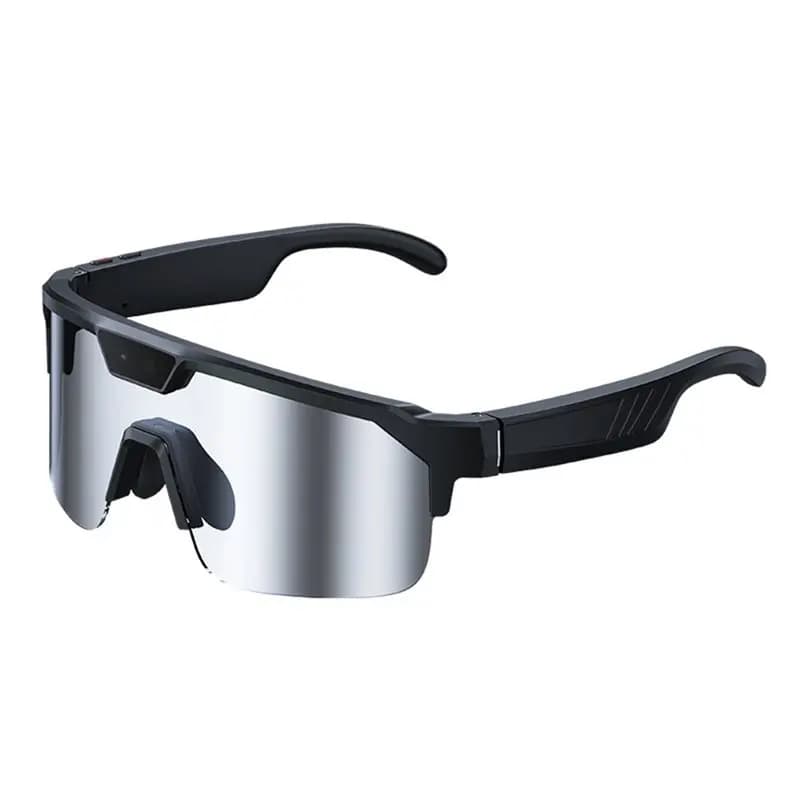 RTENTE-Windproof Smart HD 8MP Video Action Camera Cycling Ski Goggles Sunglasses WIFI Sports Glasses Recording A