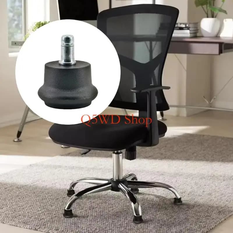 Q5WD Accessorio per mobili con tappo per sedia da ufficio a installazione rapida