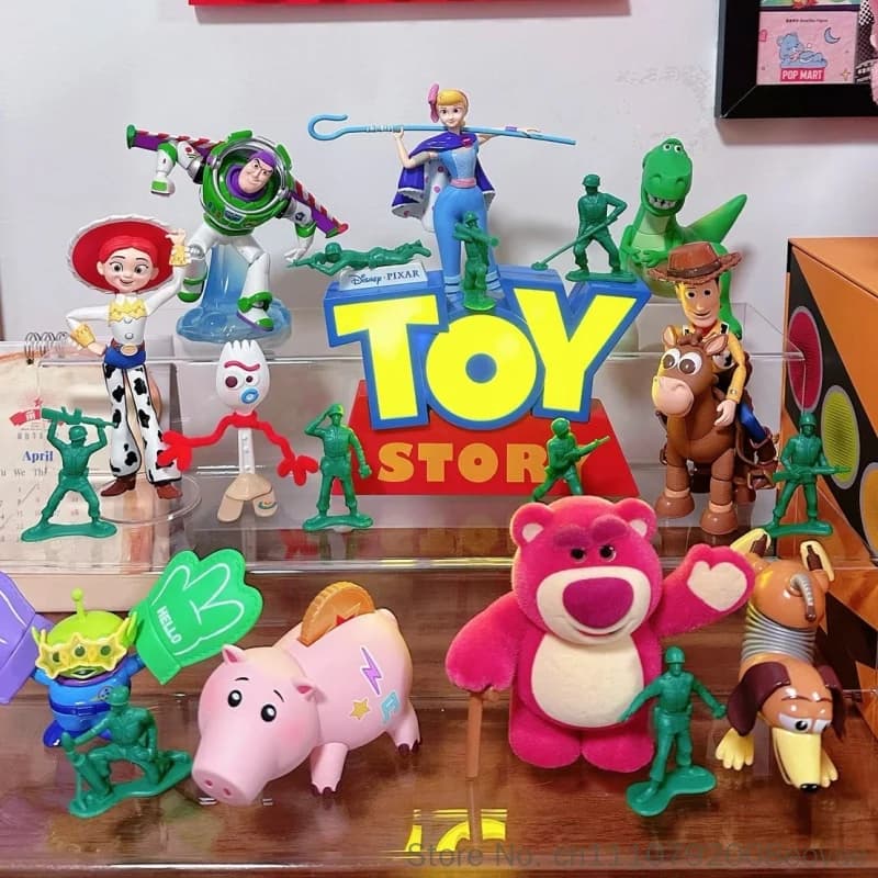 Hot Disney Toy Story 30th Anniversary Classic Buzz Lightyear Doll Blind Box - Table Decoration Character Toys Gifts In Stock