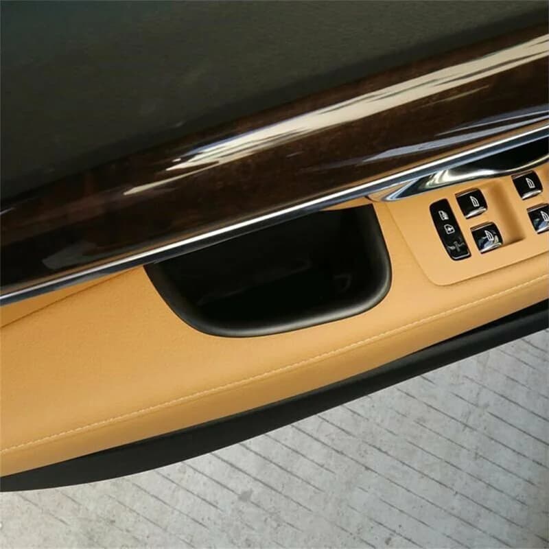 1 paio porta auto maniglia laterale bracciolo scatola di immagazzinaggio per Volvo S90 V90 CC 2017-18 decorazioni interne accessori auto 7.1X5X3.7