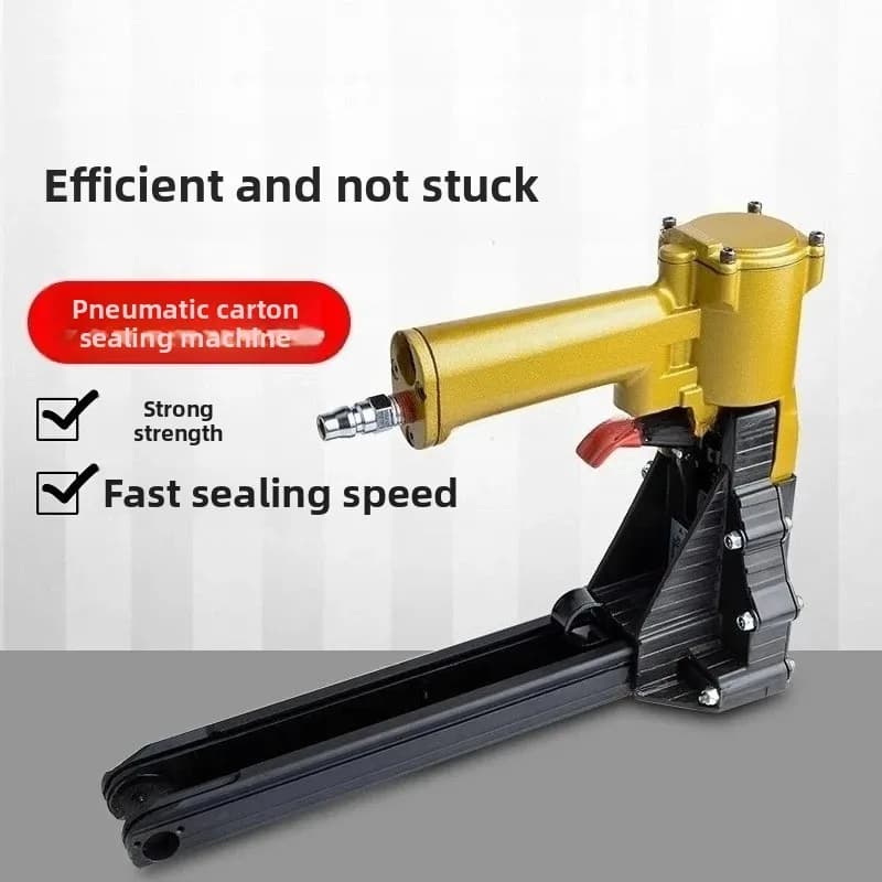 ADCS-19 Pneumatic Box Sealer, ADCS-22 Stapler Machine with 3518 Packing System