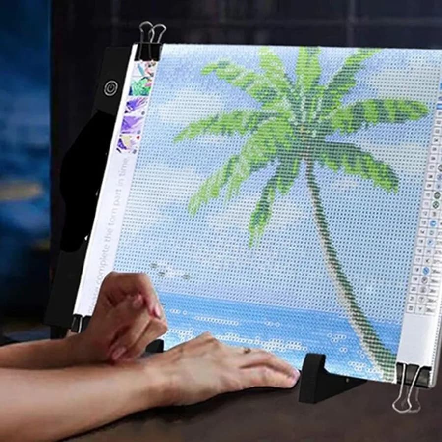 5d Diamond Painting Led Light Pad A5/A4 Led tavolo da disegno Tablet e accessori per pittura diamante opzionali Light Pad Stand