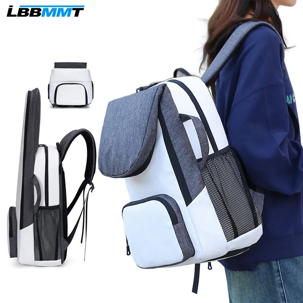 Professional unisex tennis backpack with shoe compartment - Capacity 2 rackets for pickleball, badminton and multi-sport equipment