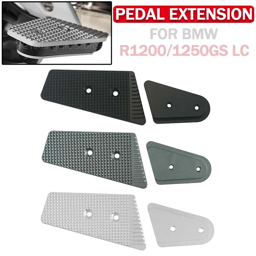 R1200GS R1250GS LC 1200 GS 1250 LC Motorcycle Rear Peg Pad Extender Foot Brake Lever Pedal Enlarge For BMW R 1200GS R 1250GS LC