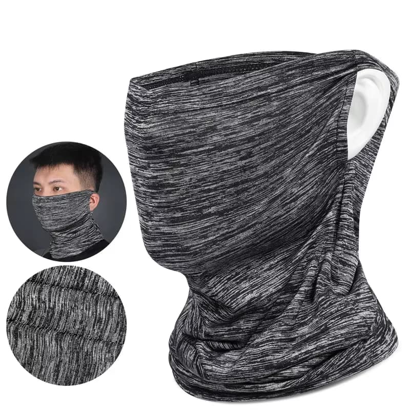 WEST BIKING Maschera Balaclava Estiva in Seta Ghiacciata, Protezione UV, Traspirante, per Ciclismo, Copricapo, Sottocasco da Uomo, per Moto