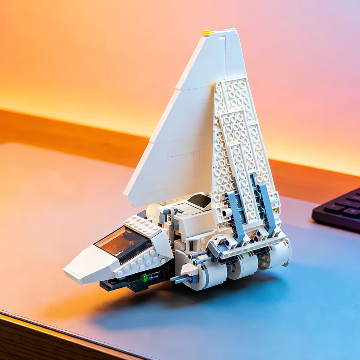 Set di Costruzioni MOC Navi Stellari Militari, Navicelle Spaziali, Aerei da Combattimento Galattici, Modelli di Velivoli, Regalo per Ragazzi