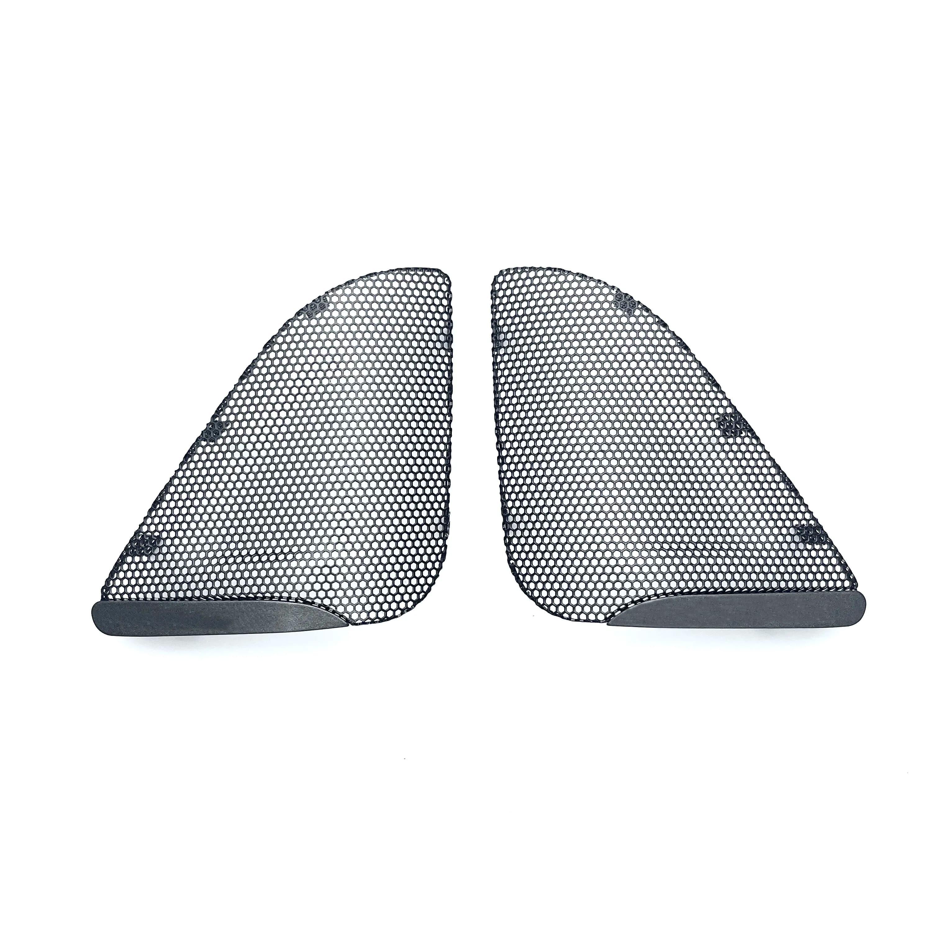 Suitable for BMW F30 F31 3Series Front door frame tweeter Iron mesh Horn cover plate High Quality Car Accessories Speakers cover