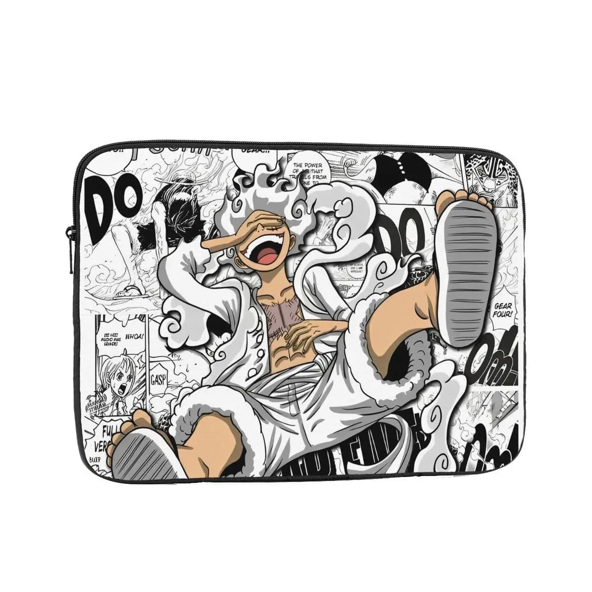 Custodia per Laptop One Piece 12" 13" 15" 17" Borsa per Notebook Custodia Antiurto Anime Giapponese Luffy