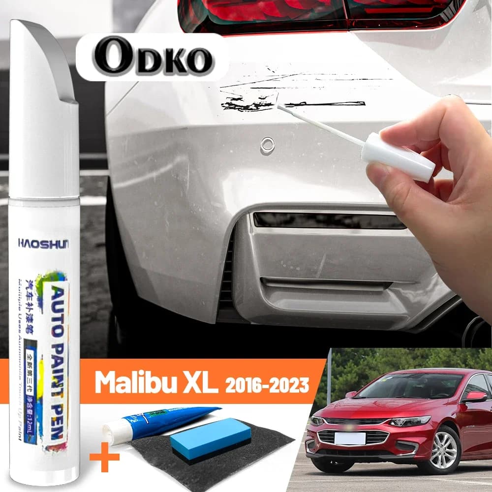 Car Paint Pen Paint Care Scratch Repair Wax Painting Scratch Remover For Chevrolet Malibu XL 2016-2023 2017 2018 2019 2020 2021