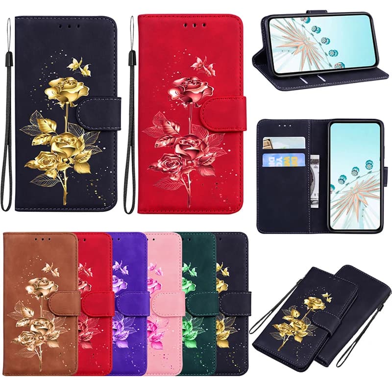 Classical leather phone case Flip on for OPPO A79 a78 A77s A76 A74 A73 A98 A96 a95 A94 a93 A92s 4G 5G Magnetic wallet cover