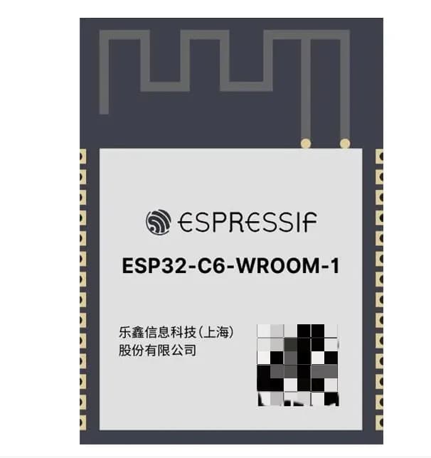 Modulo ESP32-C6-WROOM-1-N8 ESP32-C6, Wi-Fi 6 in banda 2,4 GHz