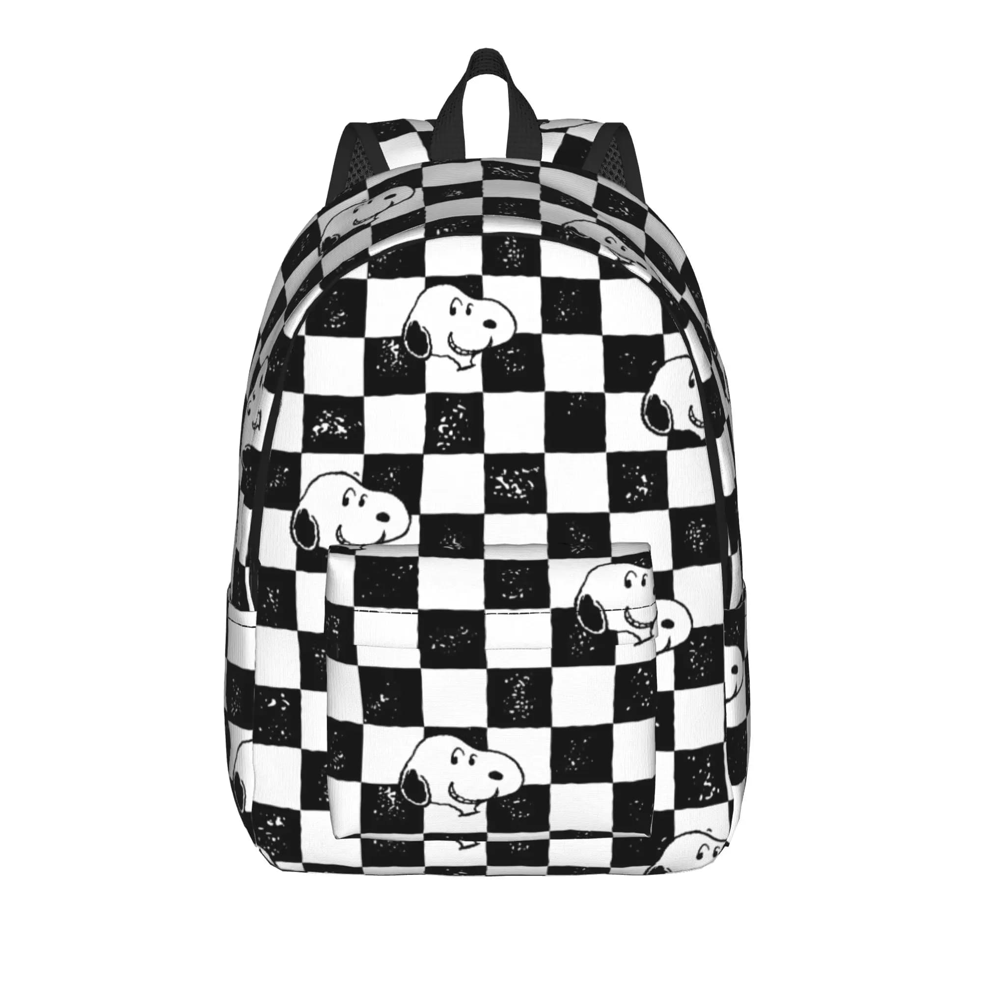 Snoopys Classical Backpack Gift High School Business Daypack for Men Women College Shoulder Bag