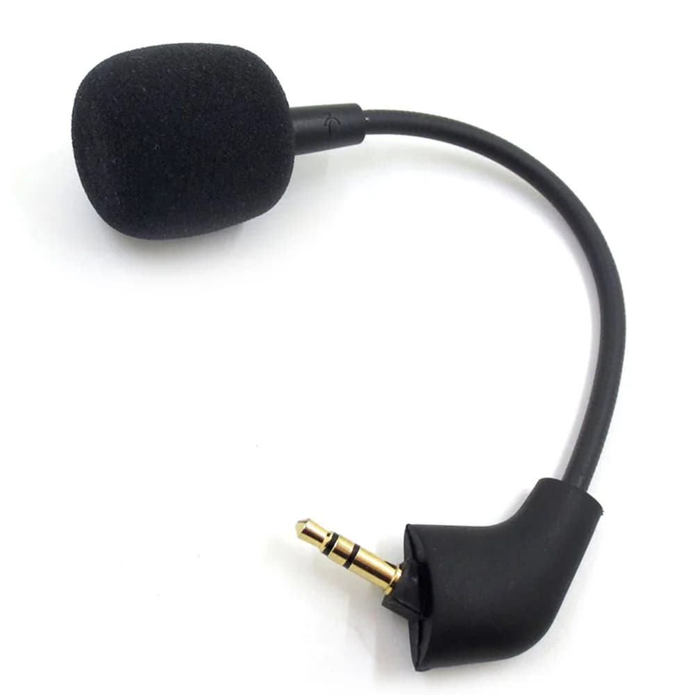 Replacement Game Mic Boom 3.5mm Microphone for Hyperx Cloud 2 II Hyperx Cloud Sliver Gaming Headset Headphones Part Kits