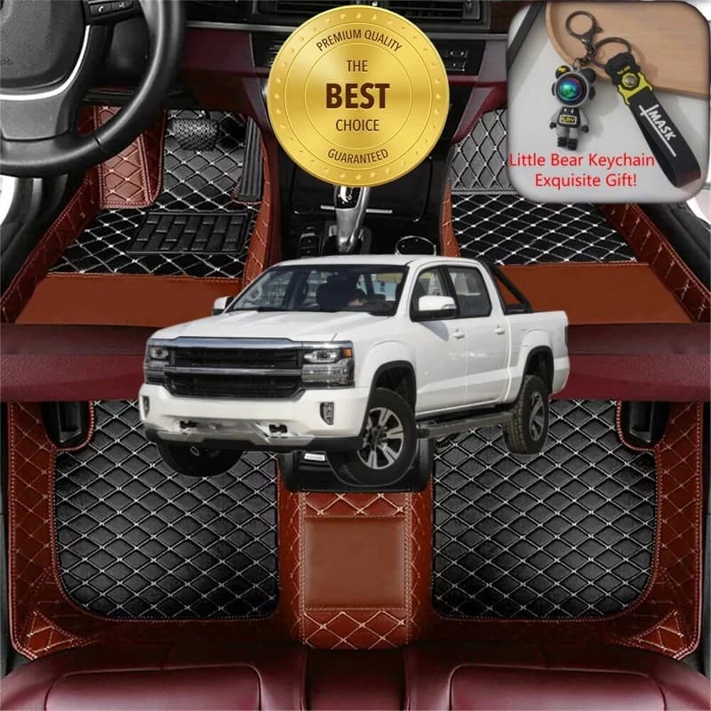 Personalized Car Car Mats for HUANGHAI N7, Custom Auto Accessories, Waterproof Car Mats, Left/ Right Guide